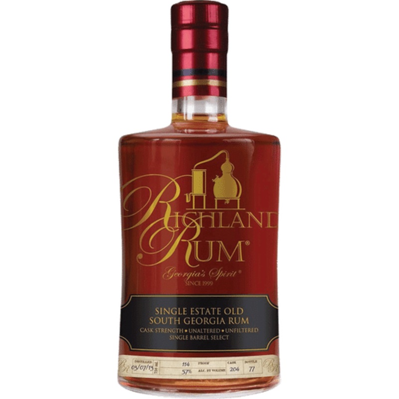 Richland Single Estate Cask Strength Rum