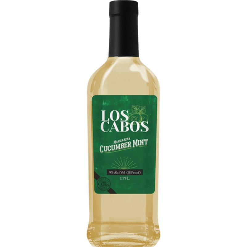 Los Cabos Cucumber Mint Margarita Cocktail | 1.75L
