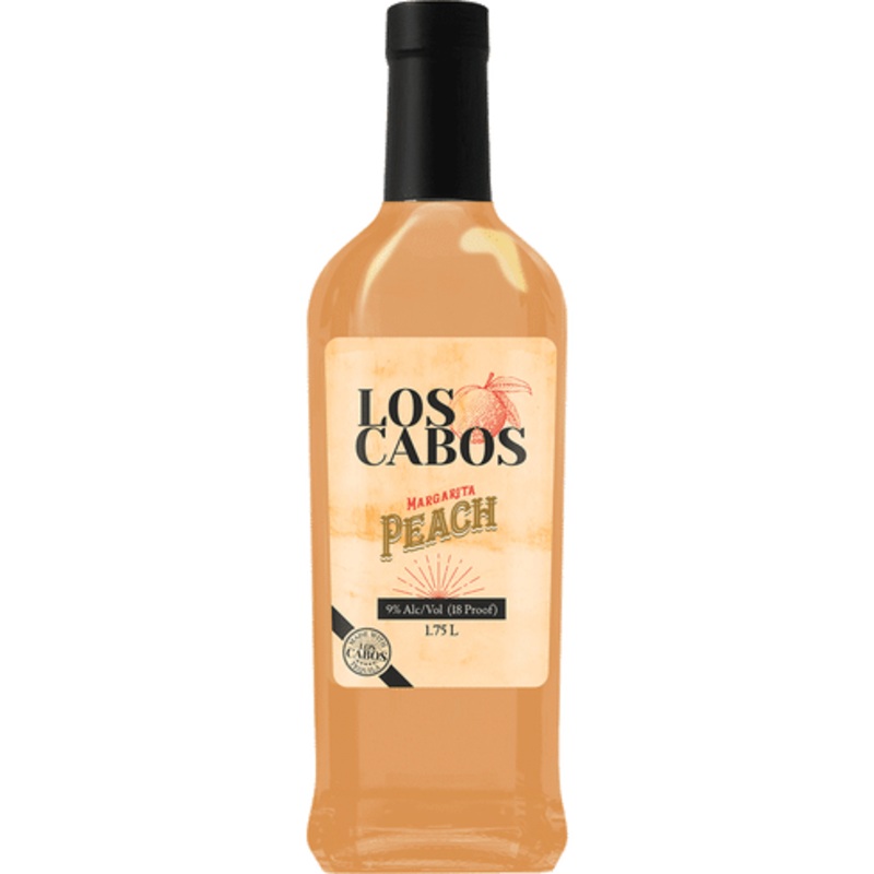 Los Cabos Peach Margarita Cocktail | 1.75L