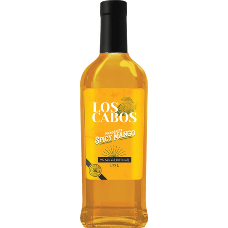 Los Cabos Spicy Mango Margarita Cocktail | 1.75L