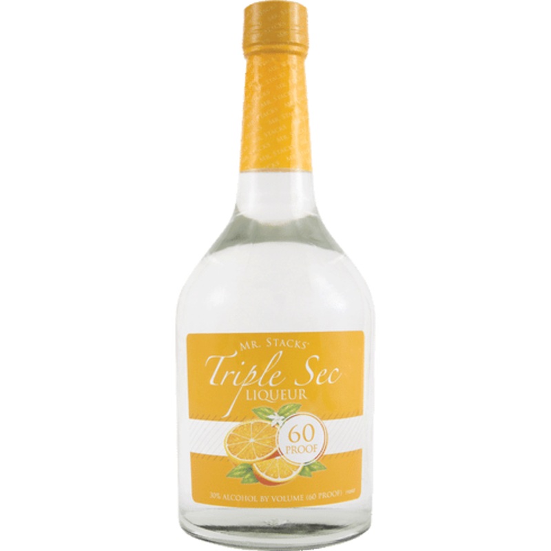 Mr Stacks Triple Sec 60 Proof Liqueur