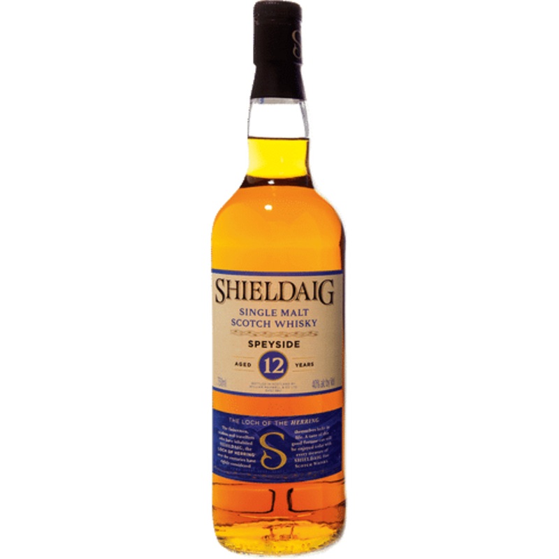 Shieldaig Speyside 12 Year Single Malt Scotch Whiskey