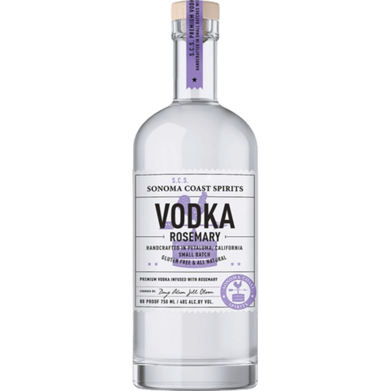 Sonoma Coast Rosemary Vodka