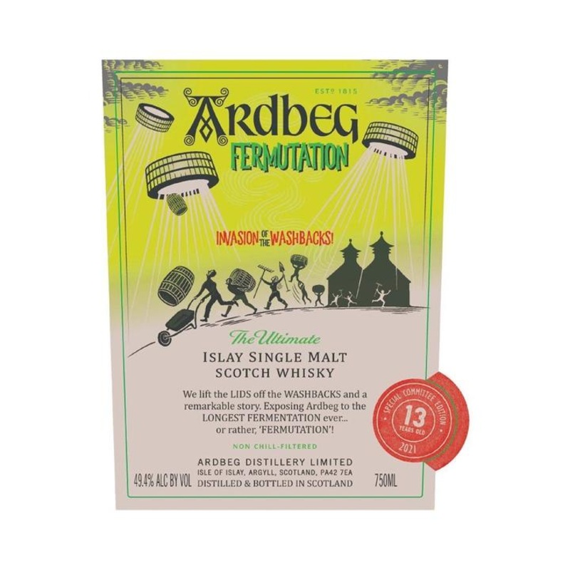 Ardbeg Fermutation Invasion Of The Washbacks! Islay Single Malt Scotch Whiskey