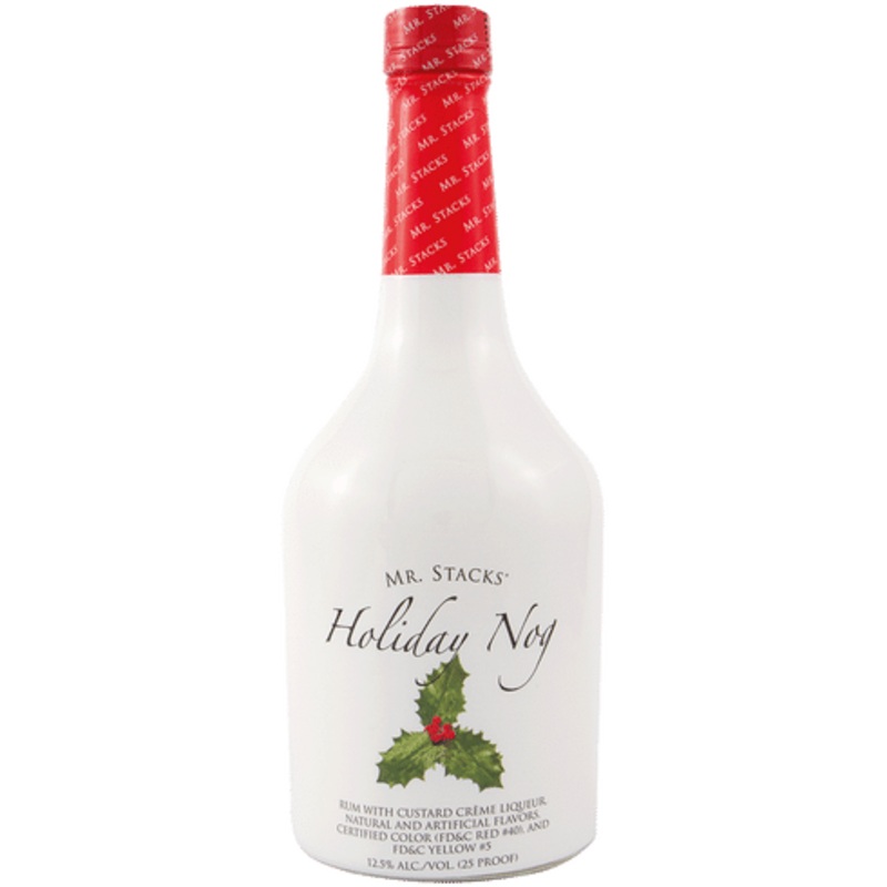 Mr Stacks Holiday Nog Cocktail