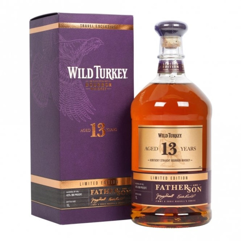 Wild Turkey 13 Year Old Father & Son Edition Kentucky Straight Bourbon Whiskey
