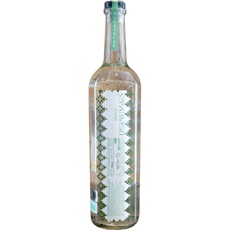 Derrumbes "Green Label" Weber Agave Zacatecas Mezcal