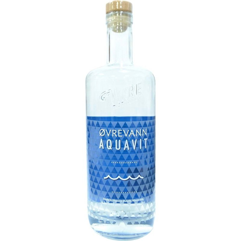 Vikre Ovrevann Taffel Aquavit Liqueur