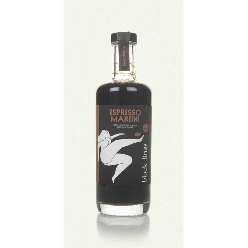 Black Lines Espresso Martini Cocktail | 500ML