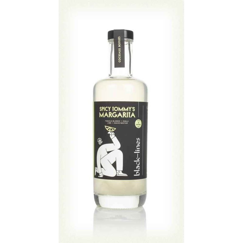 Black Lines Spicy Tommys Margarita Cocktail | 500ML