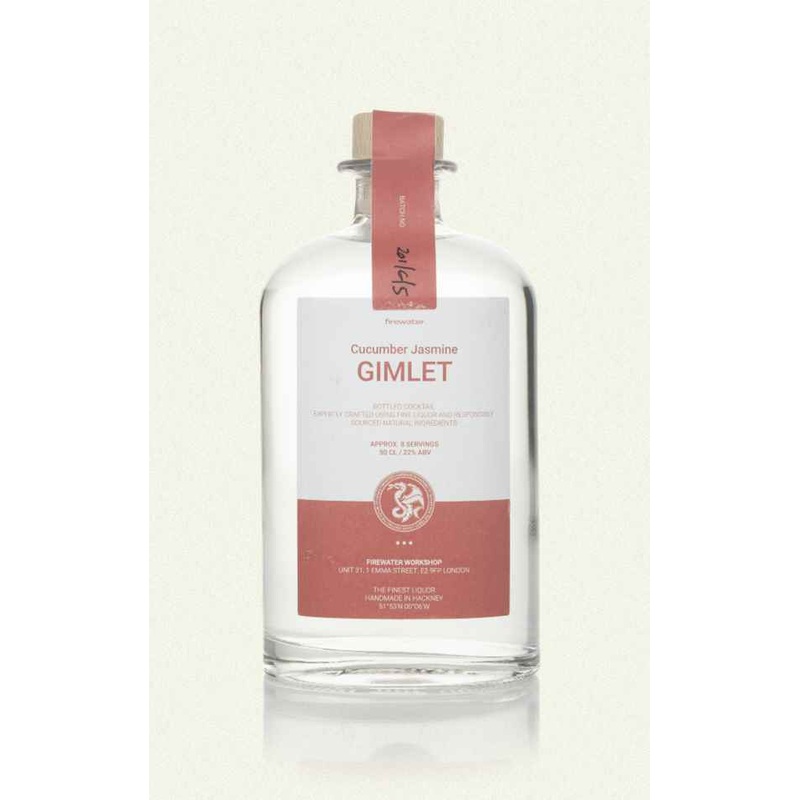 Firewater Cucumber Jasmine Gimlet English Cocktail | 500ML
