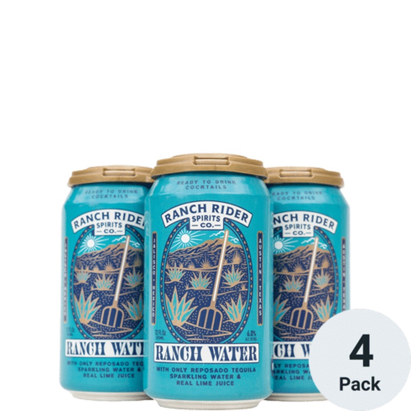 Ranch Water Cocktail 4 Pack | 12OZ