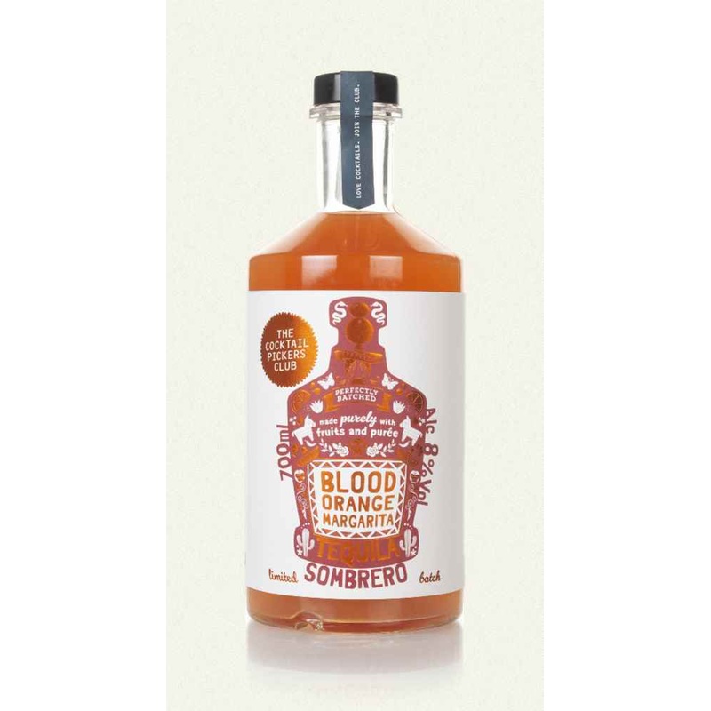 The Cocktail Pickers Club Blood Orange Margarita Pre_Bottled-Cocktails | 700ML