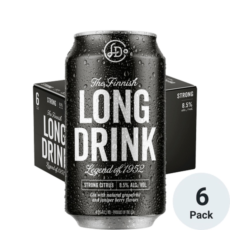 The Finnish Long Drink Strong Cocktail | 6pk-12oz Cans