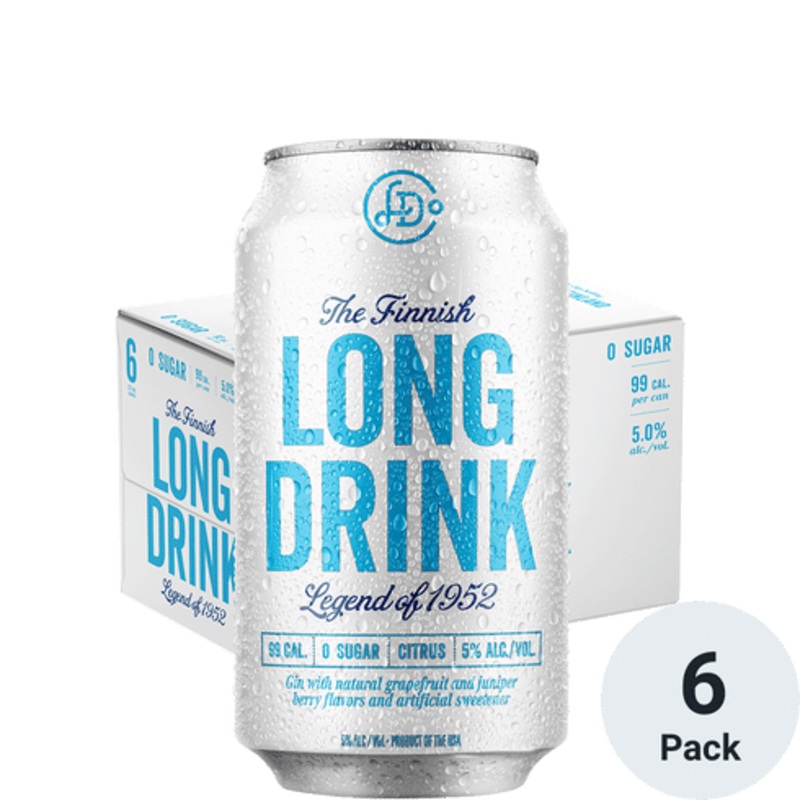 The Finnish Long Drink Zero Sugar Cocktail | 6pk-12oz Cans