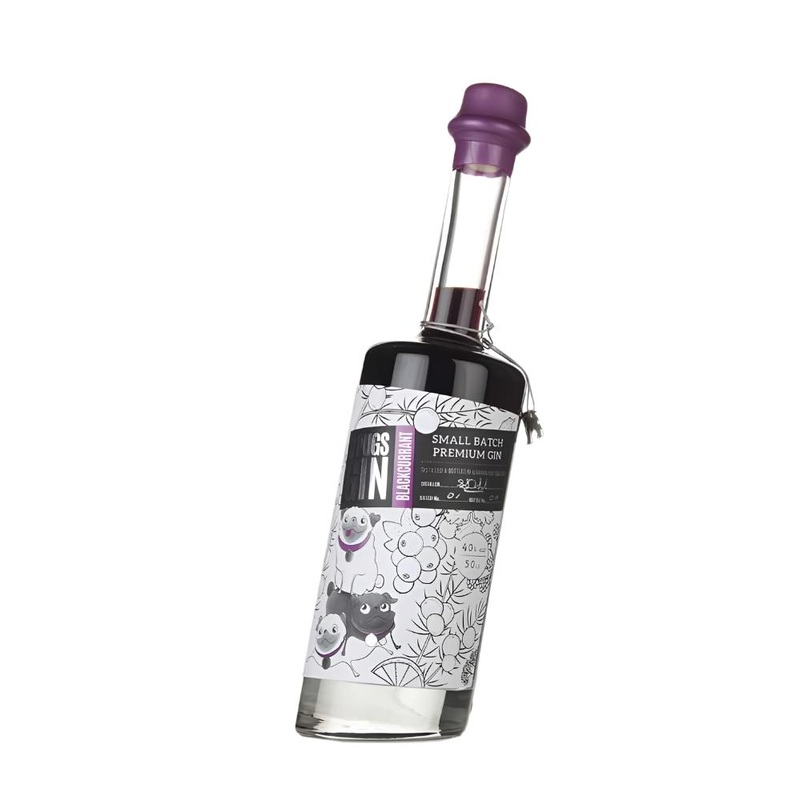 3 Pugs Blackcurrant Gin | 500ML