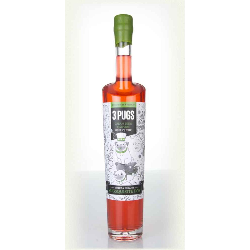 3 Pugs Cream Soda Gin Liqueur | 500ML