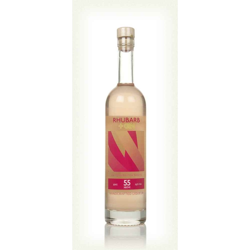 55 Above Rhubarb Gin Liqueur | 500ML