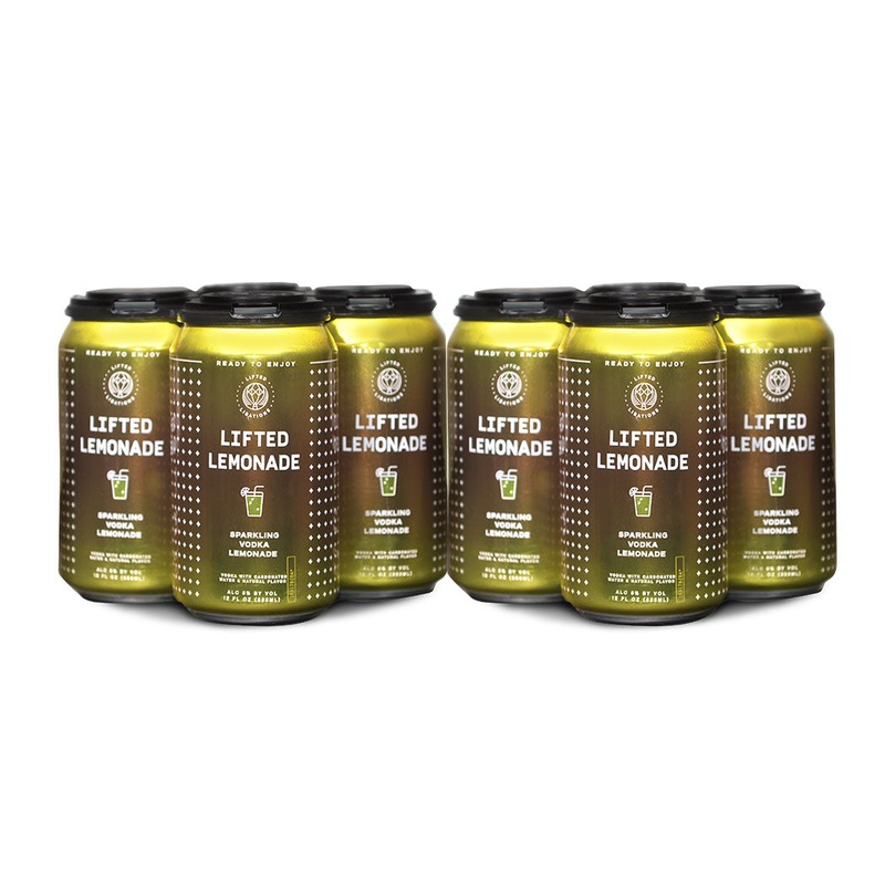 Lifted Libations Lifted Lemonade Sparkling Vodka Lemonade (8) Cans