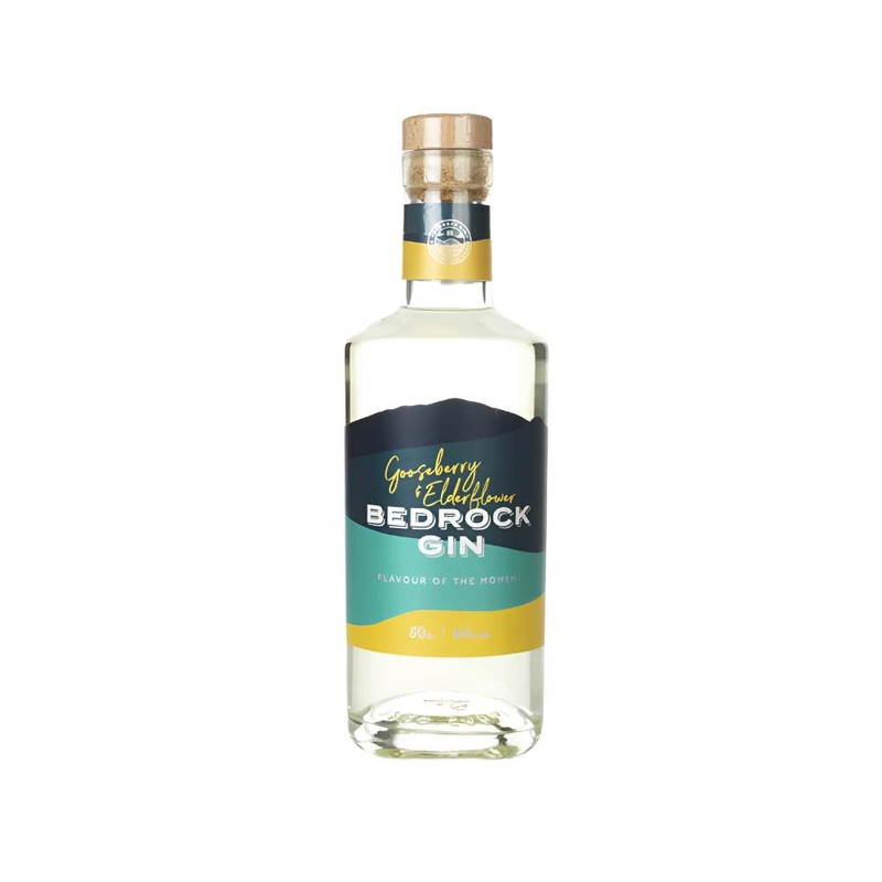 Bedrock Gooseberry & Elderflower Gin | 500ML