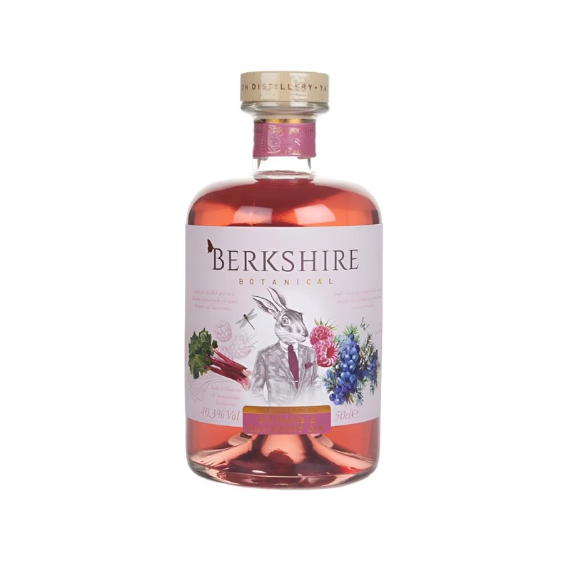 Berkshire Botanical Rhubarb & Raspberry Gin | 500ML