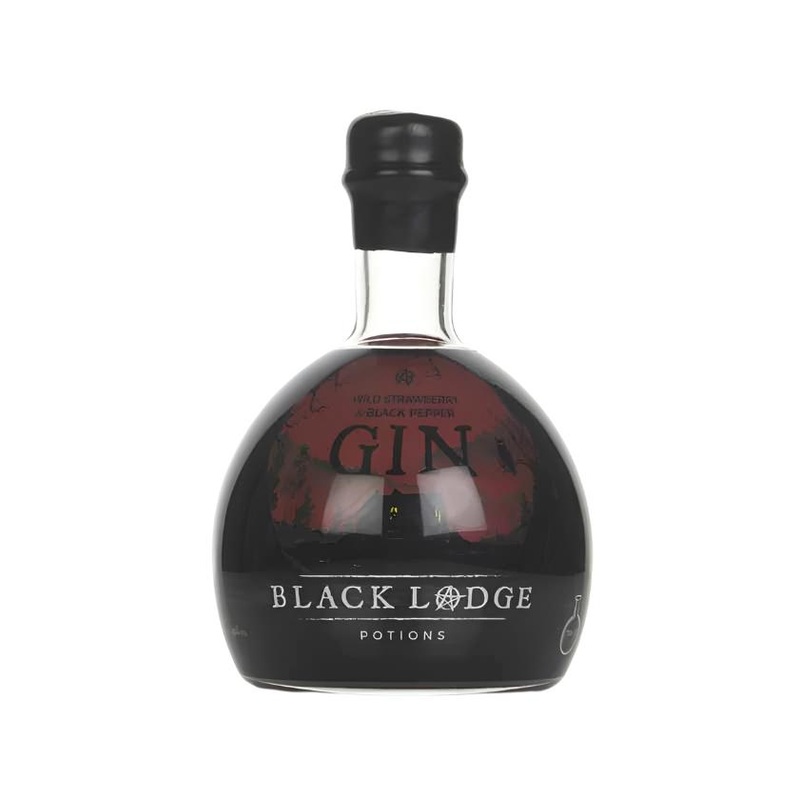 Black Lodge Wild Strawberry & Black Pepper Gin | 700ML