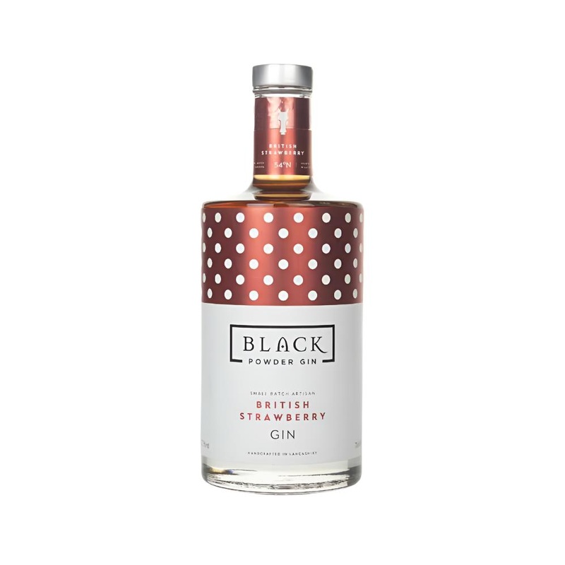 Black Powder British Strawberry Gin | 700ML