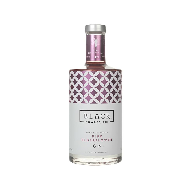 Black Powder Pink Elderflower Gin | 700ML