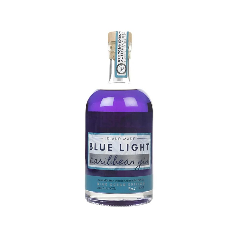 Blue Light Caribbean Gin Blue Ocean Edition Gin | 500ML
