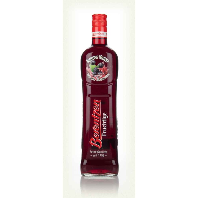Berentzen Saurer Roter aus der Jostabeere (Sour Jostaberry) Liqueur | 700ML
