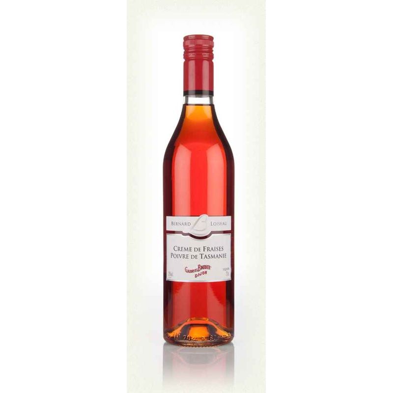 Bernard Loiseau - Crme de Fraises Poivre de Tasmanie (Strawberry & Tasmanian Pepper) Liqueur | 700ML