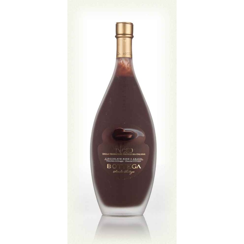 Bottega Nero - Cioccolato Nero e Grappa (Dark Chocolate) Liqueur | 500ML