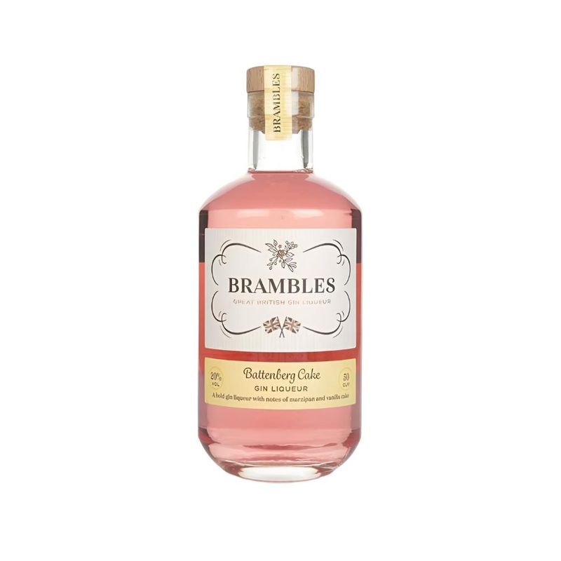 Brambles Battenberg Cake Gin Liqueur | 500ML