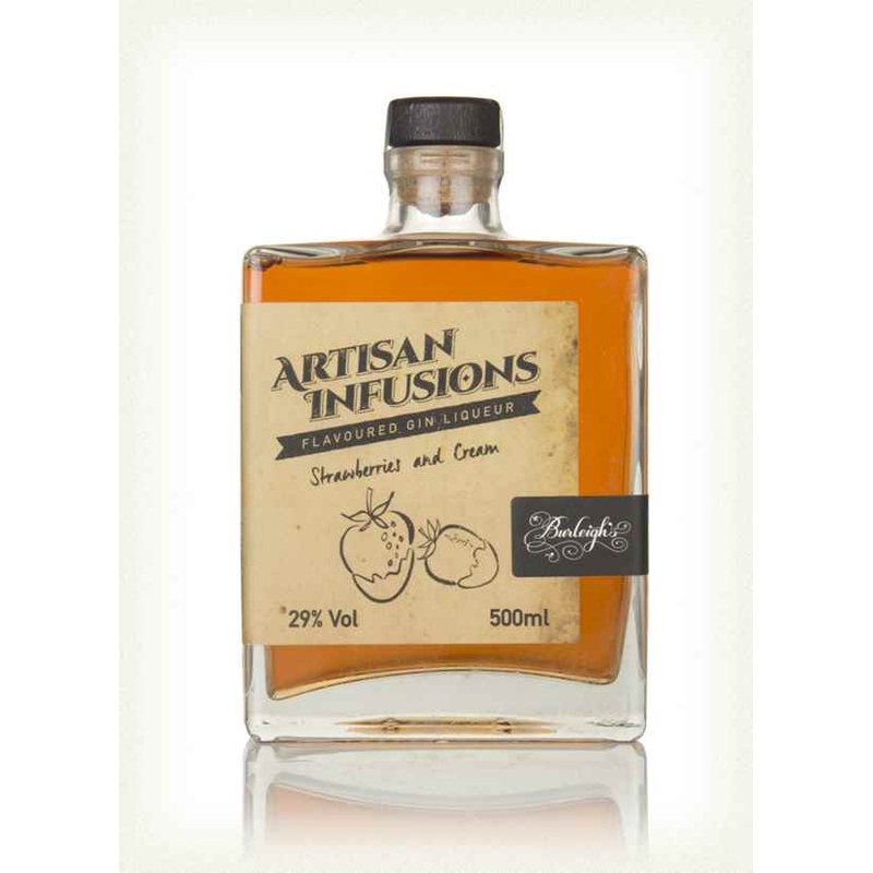 Burleighs Artisan Infusions - Strawberries & Cream Liqueur | 500ML