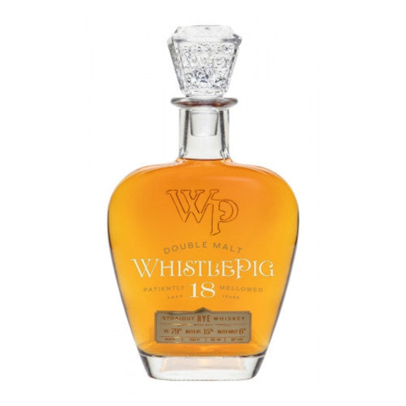 WhistlePig Double Malt 18 Year Old 1st Edition Whiskey