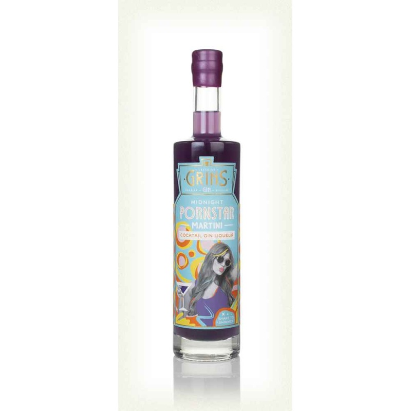 Cheshire Grins Midnight Pornstar Martini Gin Liqueur | 500ML
