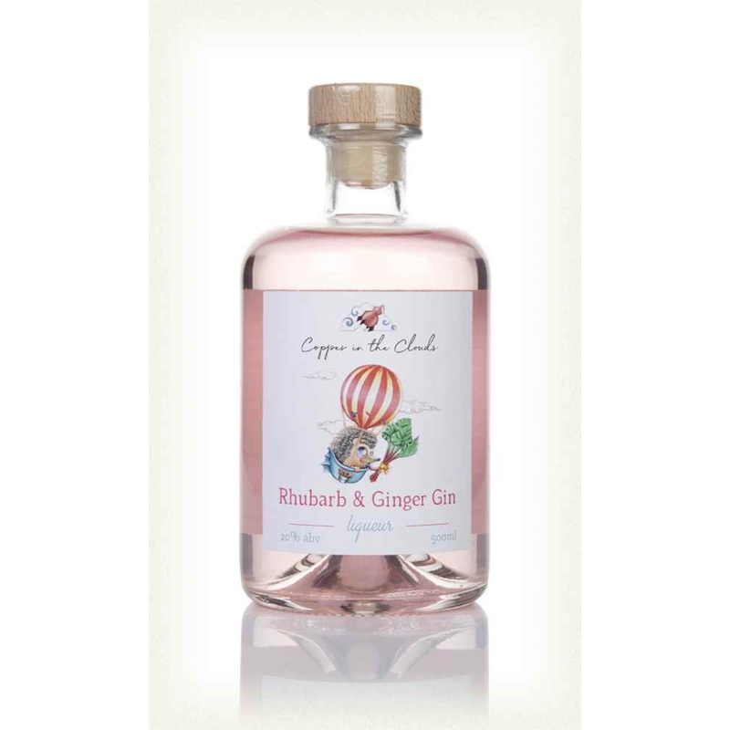 Copper in the Clouds Rhubarb & Ginger Liqueur | 500ML