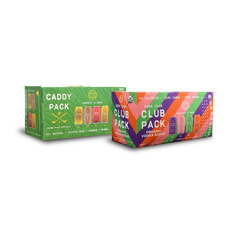 Lifted Libations Club Pack & Caddy Pack | Combo Variety Pack (16) Cans