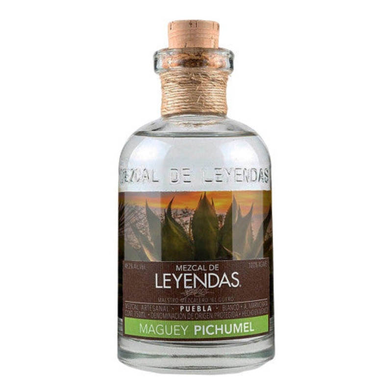 Mezcal de Leyendas Maguey Pichumel Puebla