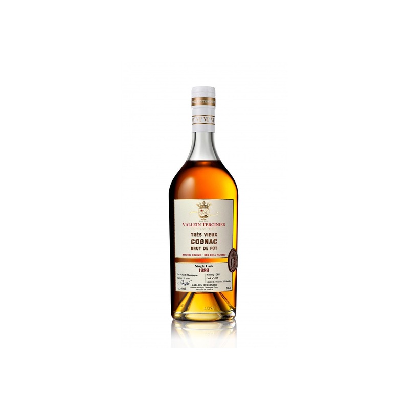Vallein Tercinier Brut de Ft 1989 Single Cask Cognac | 700ML