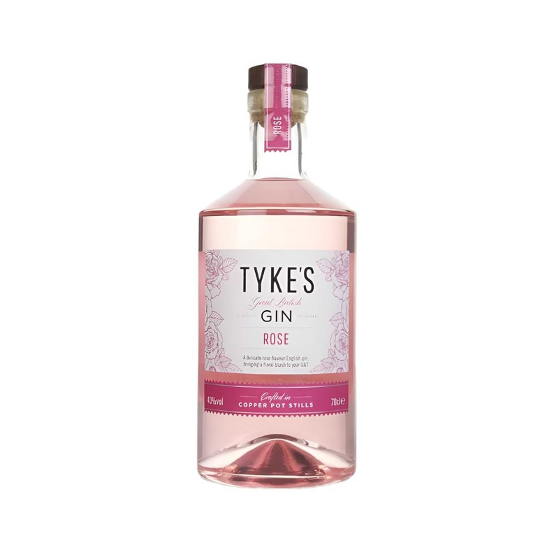 Tyke's Rose Flavoured Gin | 700ML