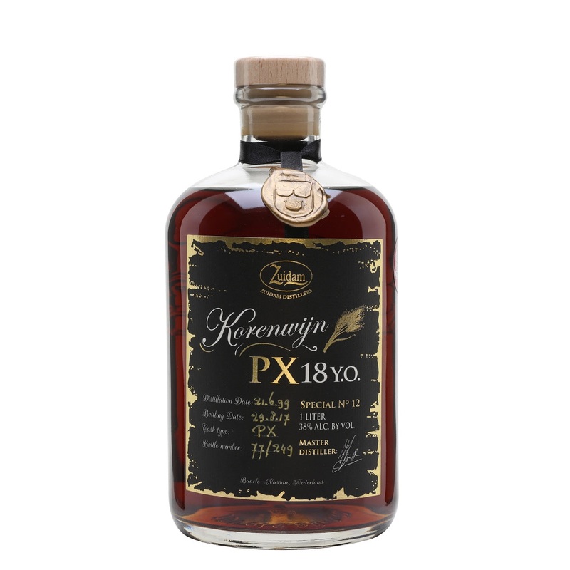 Zuidam Korenwijn 18 Year Old PX Cask Genever Gin | 1L