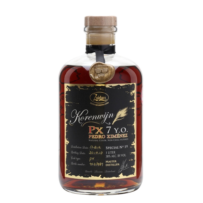 Zuidam Korenwijn Pedro Ximenez Cask #19 7 Year Old Genever Gin | 1L