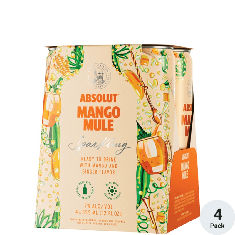 Absolut Mango Mule Ready-To-Drink Cocktail