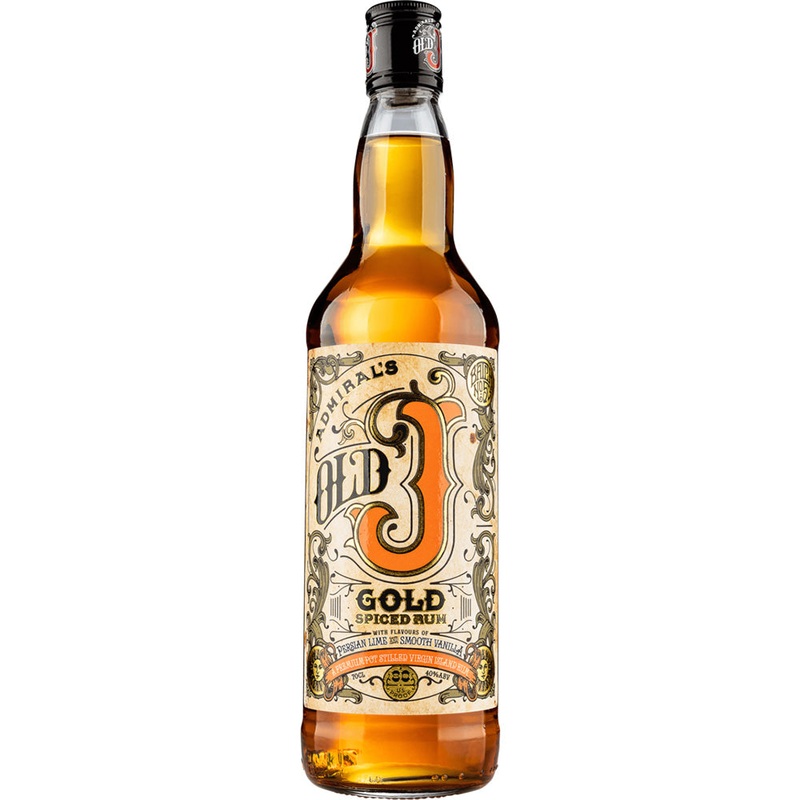 Admiral Vernon's Old J Gold Spiced Rum | 700ML