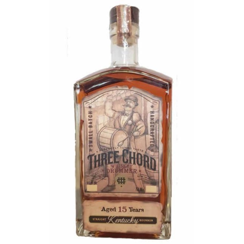 Three Chord 15 Year Old Drummer Straight Bourbon Whiskey
