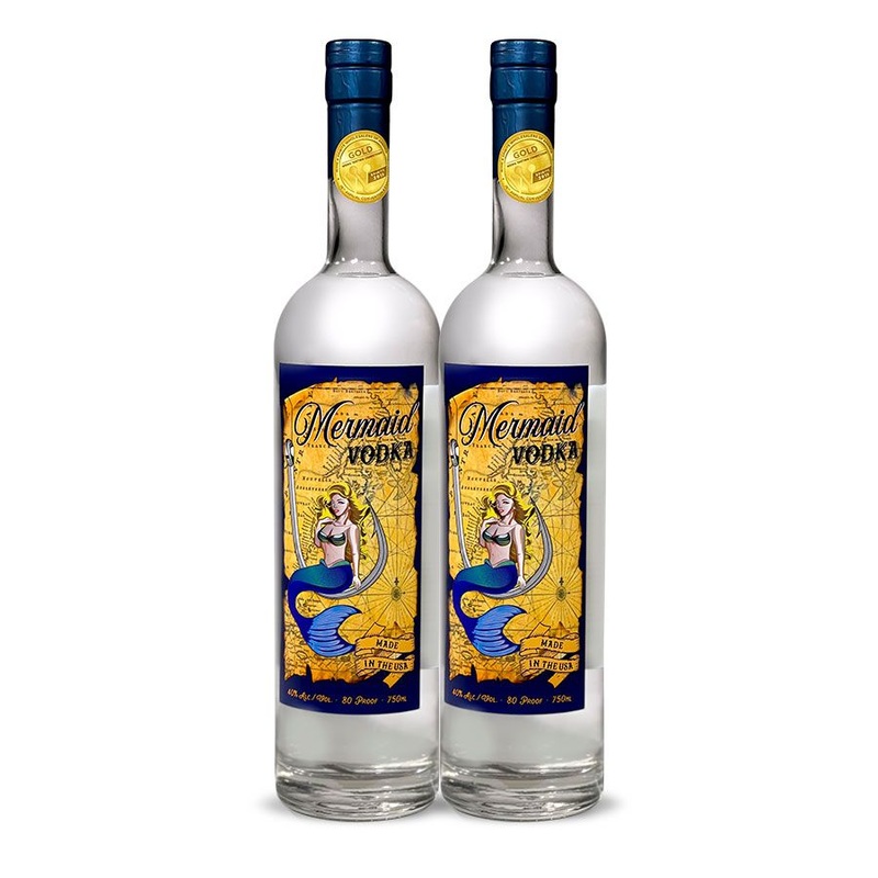 Mermaid Vodka (2) Bottle Bundle