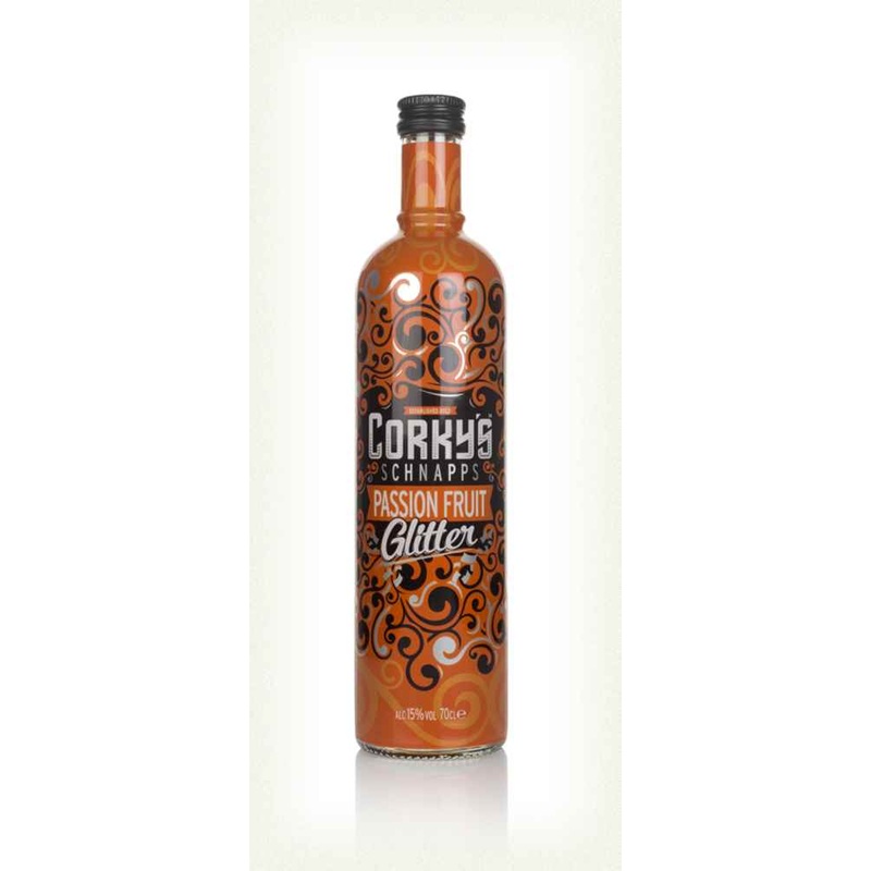 Corky's Passion Fruit Glitter Schnapps | 700ML