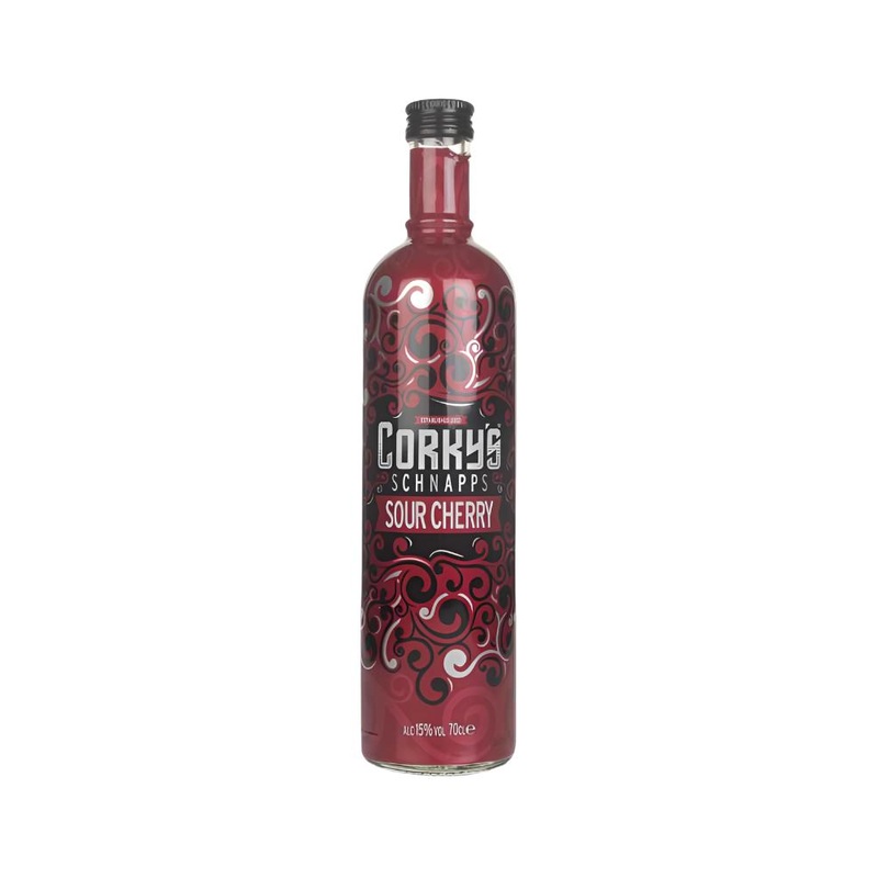 Corky's Sour Cherry Schnapps | 700ML