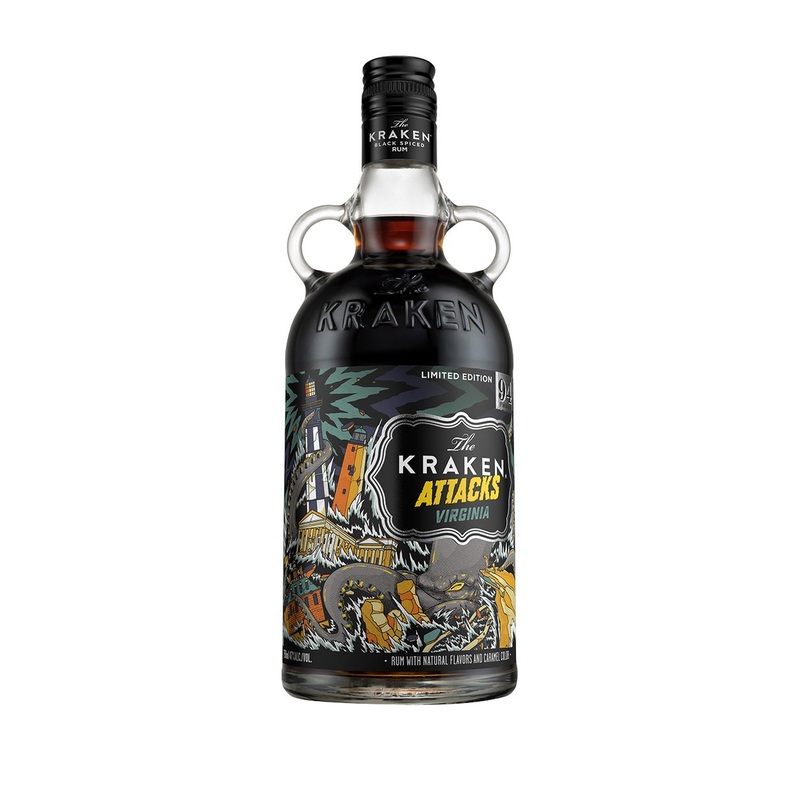 The Kraken Attacks Virginia Rum